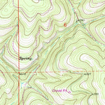 United States Geological Survey Mcintyre Creek, OR (1964, 24000-Scale) digital map