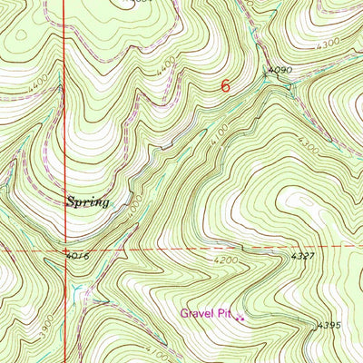 United States Geological Survey Mcintyre Creek, OR (1964, 24000-Scale) digital map