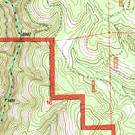 United States Geological Survey Mcintyre Creek, OR (1995, 24000-Scale) digital map