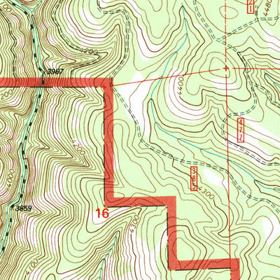 United States Geological Survey Mcintyre Creek, OR (1995, 24000-Scale) digital map