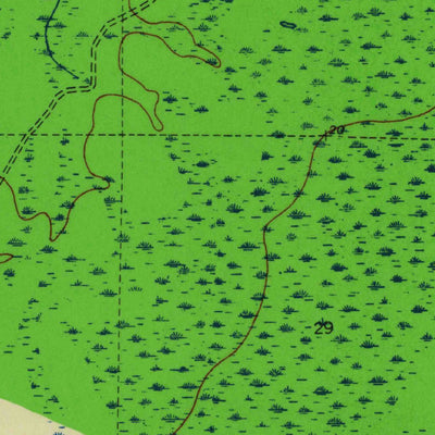 United States Geological Survey Mcintyre, FL (1945, 24000-Scale) digital map