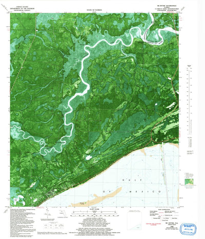 United States Geological Survey Mcintyre, FL (1982, 24000-Scale) digital map