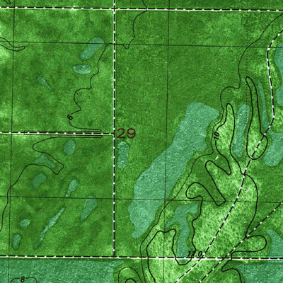 United States Geological Survey Mcintyre, FL (1982, 24000-Scale) digital map