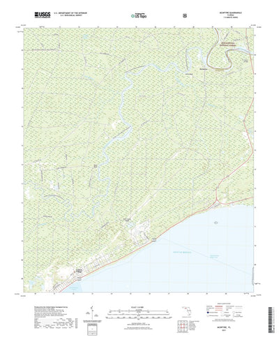 United States Geological Survey McIntyre, FL (2021, 24000-Scale) digital map