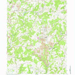 United States Geological Survey Mcintyre, PA (1964, 24000-Scale) digital map