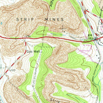 United States Geological Survey Mcintyre, PA (1964, 24000-Scale) digital map
