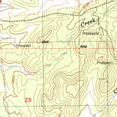 United States Geological Survey Mcintyre, UT (1992, 24000-Scale) digital map