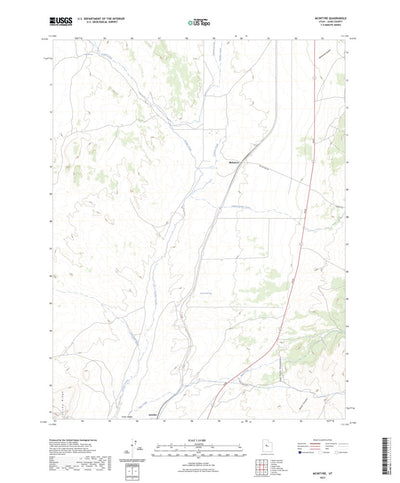 United States Geological Survey McIntyre, UT (2023, 24000-Scale) digital map