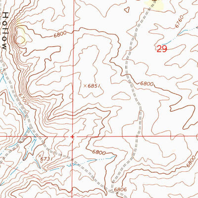 United States Geological Survey Mckay Hollow, UT (1968, 24000-Scale) digital map