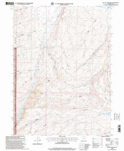 United States Geological Survey Mckay Hollow, UT (1998, 24000-Scale) digital map