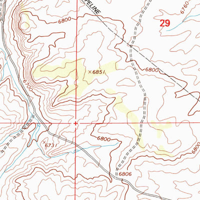 United States Geological Survey Mckay Hollow, UT (1998, 24000-Scale) digital map