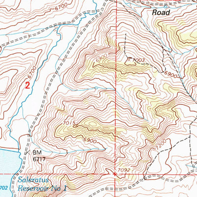 United States Geological Survey Mckay Hollow, UT (1998, 24000-Scale) digital map