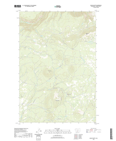 United States Geological Survey McKays Butte, WA (2020, 24000-Scale) digital map