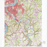 United States Geological Survey Mckeesport, PA (1993, 24000-Scale) digital map