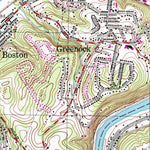 United States Geological Survey Mckeesport, PA (1993, 24000-Scale) digital map