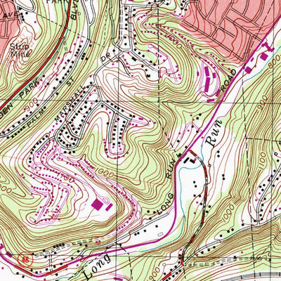 United States Geological Survey Mckeesport, PA (1993, 24000-Scale) digital map