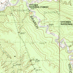 United States Geological Survey Mckeever, MI (1982, 25000-Scale) digital map