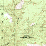 United States Geological Survey Mckeever, MI (1982, 25000-Scale) digital map
