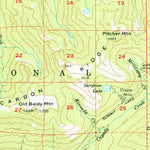 United States Geological Survey Mckeever, WA (1956, 62500-Scale) digital map