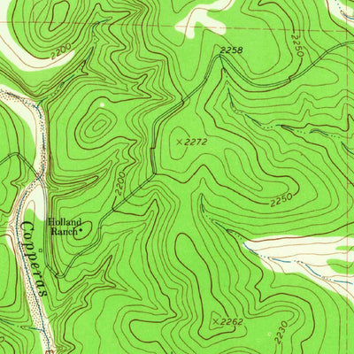 United States Geological Survey Mckegan Draw, TX (1963, 24000-Scale) digital map
