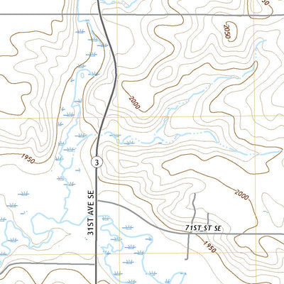 United States Geological Survey McKenna Lake South, ND (2020, 24000-Scale) digital map