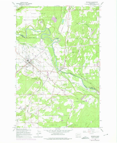 United States Geological Survey Mckenna, WA (1959, 24000-Scale) digital map