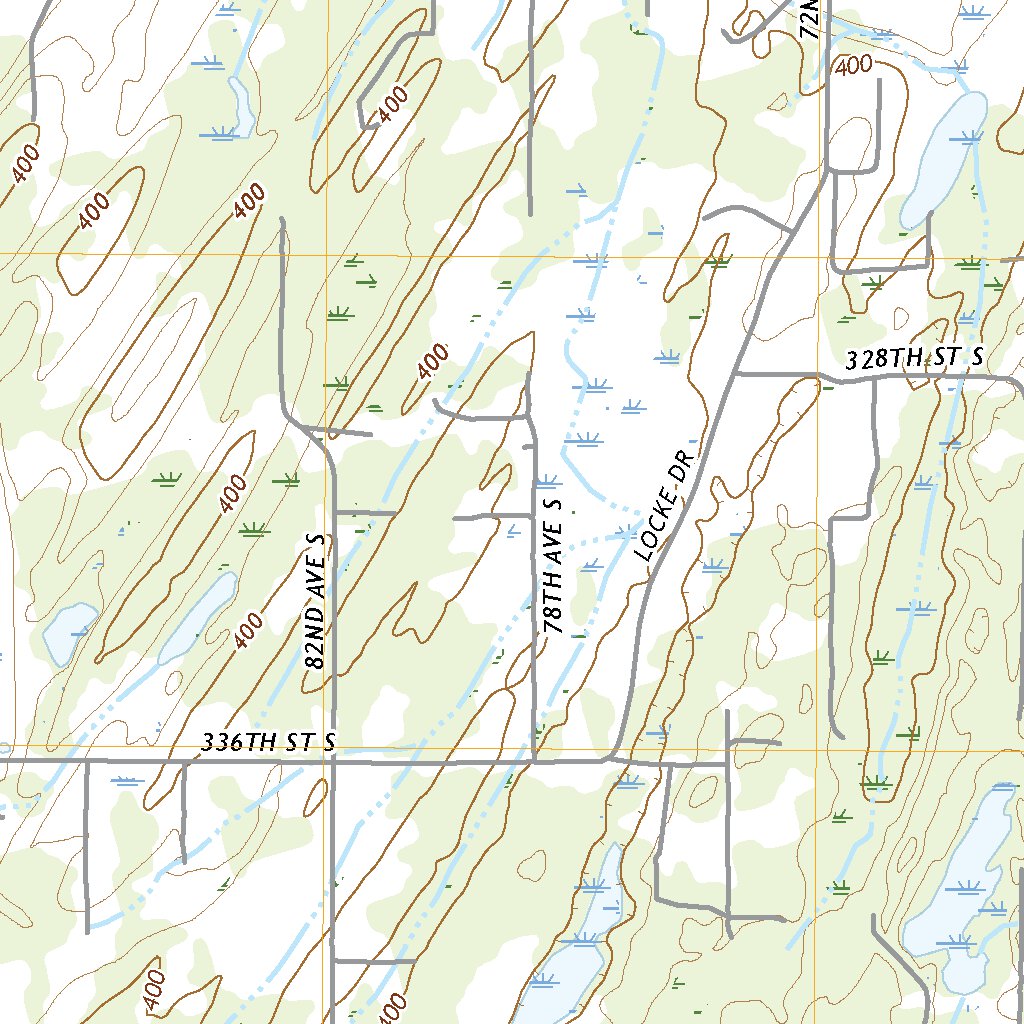 McKenna, WA (2020, 24000-Scale) Map by United States Geological Survey ...