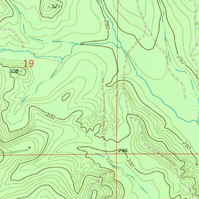 United States Geological Survey Mckenzie, AL (1971, 24000-Scale) digital map