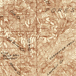 United States Geological Survey Mckenzie Bridge, OR (1934, 96000-Scale) digital map