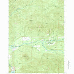 United States Geological Survey Mckenzie Bridge, OR (1989, 24000-Scale) digital map