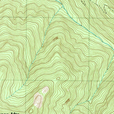 United States Geological Survey Mckenzie Bridge, OR (1989, 24000-Scale) digital map