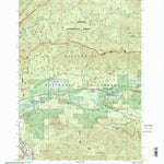 United States Geological Survey Mckenzie Bridge, OR (1997, 24000-Scale) digital map