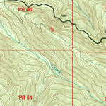 United States Geological Survey Mckenzie Bridge, OR (1997, 24000-Scale) digital map
