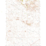 United States Geological Survey Mckenzie Butte, SD (1971, 24000-Scale) digital map