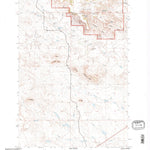 United States Geological Survey Mckenzie Butte, SD (1993, 24000-Scale) digital map