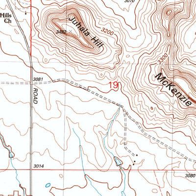 United States Geological Survey Mckenzie Butte, SD (2005, 24000-Scale) digital map