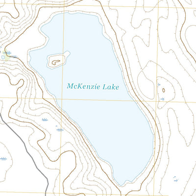 United States Geological Survey McKenzie Lake, TX (2022, 24000-Scale) digital map