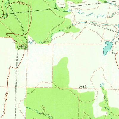 United States Geological Survey Mckenzie Mountains, TX (1969, 24000-Scale) digital map