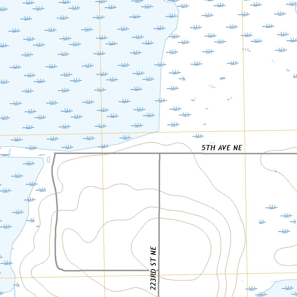 McKenzie, ND (2020, 24000-Scale) Map by United States Geological Survey ...