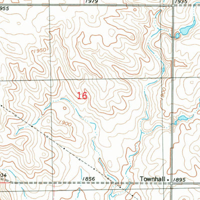 United States Geological Survey Mckenzie NW, ND (1975, 24000-Scale) digital map