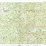 United States Geological Survey Mckenzie River, OR (1983, 100000-Scale) digital map
