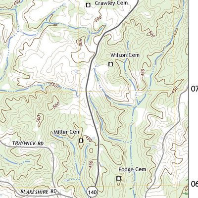 United States Geological Survey McKenzie, TN (2022, 24000-Scale) digital map