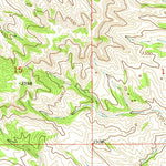 United States Geological Survey Mckerlich Creek, MT (1971, 24000-Scale) digital map