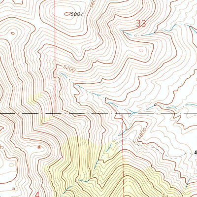 United States Geological Survey Mckesick Peak, CA (1978, 24000-Scale) digital map