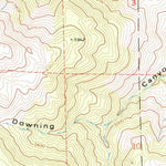 United States Geological Survey Mckesick Peak, CA (1978, 24000-Scale) digital map