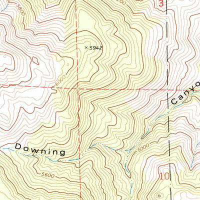 United States Geological Survey Mckesick Peak, CA (1978, 24000-Scale) digital map