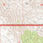 United States Geological Survey Mckesick Peak, CA (1994, 24000-Scale) digital map