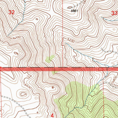United States Geological Survey Mckesick Peak, CA (1994, 24000-Scale) digital map