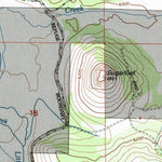 United States Geological Survey Mckesick Peak, CA (1994, 24000-Scale) digital map