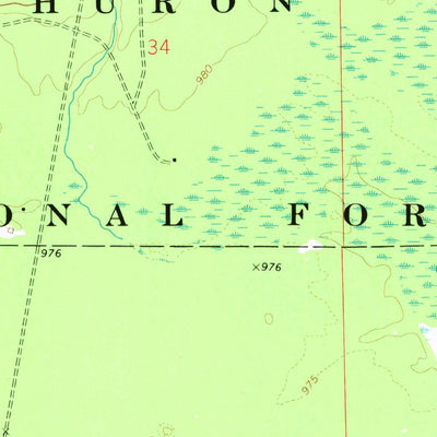 United States Geological Survey Mckinley, MI (1972, 24000-Scale) digital map